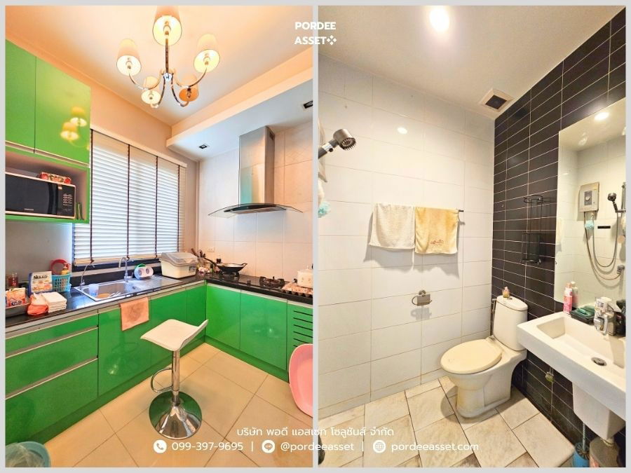 รูป ขาย!! ทาวน์โฮม 3 ชั้น ซิกเนเจอร์ กัลปพฤกษ์ (หลังมุม หน้าสวน ขนาด 32 ตร.ว.)  ติดถนนกัลปพฤกษ์ - รูปที่ 18/27