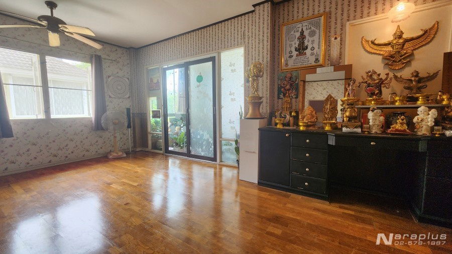 รูป 68070930 : ขายบ้านเดี่ยว 2 ชั้น สไตล์ทรอปิคอล บนที่ดินขนาด 68.4 ตร.ว. โครงการ ลัดดารมย์ รัตนาธิเบศร์  ไทรม้า นนทบุรี - รูปที่ 16/22