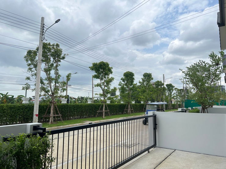 รูป บ้านแฝดโซนใหม่ **แปลงมุมกลับรถ โซนส่วนตัว หน้าบ้านไม่ชนใคร** - รูปที่ 19/19