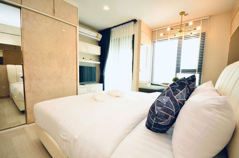 picture Life One Wireless【𝐑𝐄𝐍𝐓】🔥Simple and elegant luxury condo style, beautifully decorated and livable without being fake🔥  Contact Line ID: @hacondo - 5/10