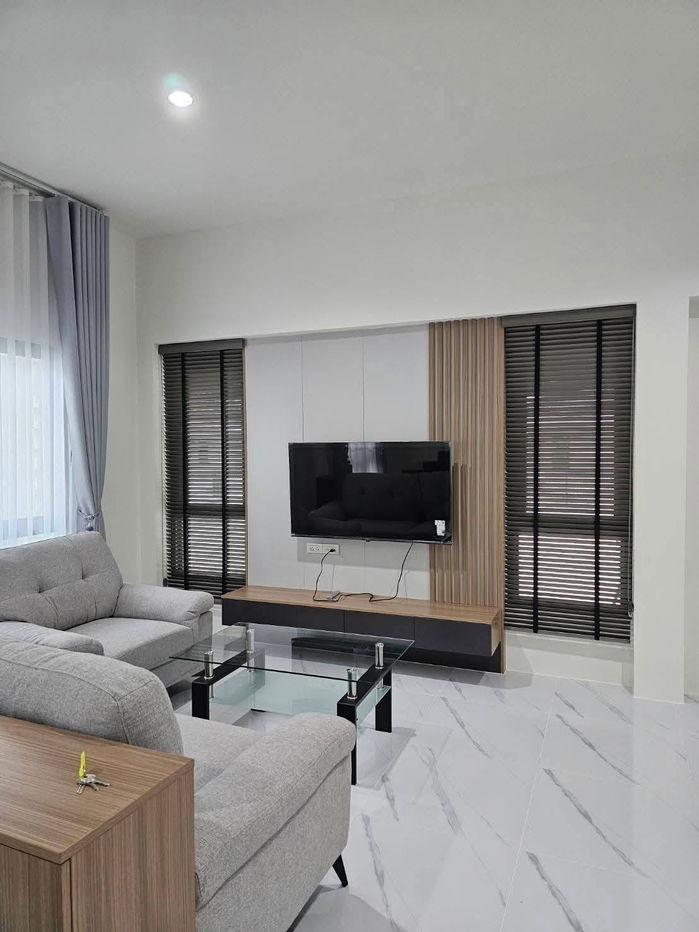 รูป บ้านเดี่ยว ให้เช่า รับสัตว์เลี้ยงได้ ใกล้โรงเรียนนานาชาติเกรซ อ.หางดง T.094-6511456 - รูปที่ 3/12