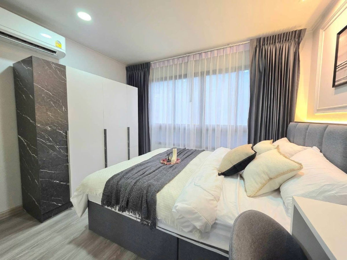 picture 🏙️ Spacious Ready-to-Move-In Condo! Lumpini Place Ratchada-Thapra, Building A, 5th Floor 🚆 Just Minutes from BTS Talat Phlu! - 3/9