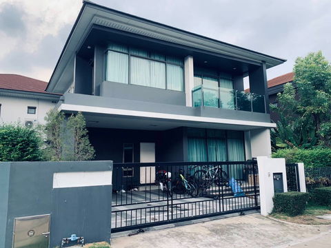 🟢For Sale🟢Setthasiri Krungthep Kreetha 1, beautiful house, ready to move in 📱ADD LINE @nathong97 (Reply ⚡ 24 Hr) P814
