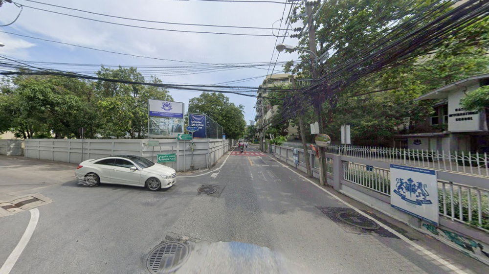 รูป ขายที่ดินพร้อมโกดัง ถนนเย็นอากาศ ช่องนนทรี | หน้ากว้าง 29 ม. | ใกล้ MRT ลุมพินี เพียง 1.6 กม. - รูปที่ 2/4