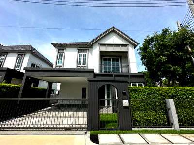 ขายบ้านเดี่ยว : บ้านเดี่ยวTypeใหญ่สุด สไตล์ยุโรปจากแสนสิริ ราคาคุ้ม!! ก่อนปิดโครงการ 111/8 (หลังมุม) 200 ตร.ม. โครงการฮาบิเทีย ชัยพฤกษ์-วงแหวน (ติดถนนใหญ่)
