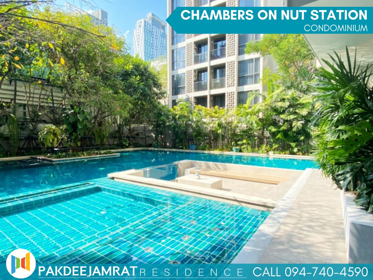 รูป 🅵🅾️🆁 🆁🅴🅽🆃  CHAMBERS On Nut Station 1 ห้องนอน 1 ห้องน้ำ  ขนาด 28 ตร.ม. 14,500 บาท / เดือน - รูปที่ 10/11