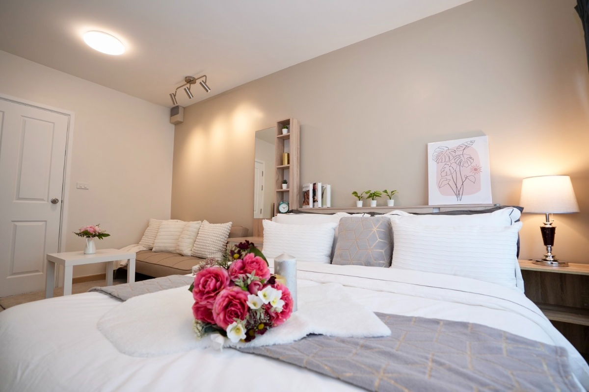 รูป ECH250724 ปล่อยเช่า : คอนโด Plum Condo Ladprao 101 ใกล้ MRT ลาดพร้าว 101 เฟอร์เครื่องใช้ไฟฟ้าครบพร้อมอยู่ - รูปที่ 3/11