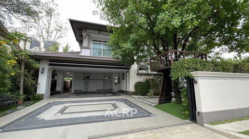 ให้เช่า บ้านเดี่ยวสุดหรูย่านบางนา โครงการ นันทวัน บางนา กม.7 รหัส 00158083