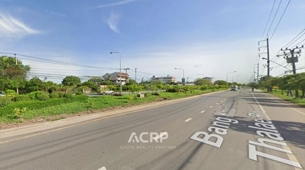 รูป ขายที่ดินแปลงใหญ่ ติดถนนบางขุนเทียนชายทะเล ขนาด 46-1-44.7 ไร่ รหัส 00159676 - รูปที่ 3/4