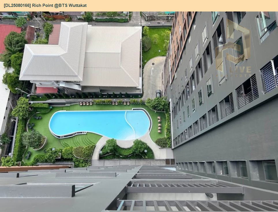 รูป DL25080166 ให้เช่าคอนโด ริชพอยท์ แอท บีทีเอส วุฒากาศ (Rich Point @BTS Wuttakat) ใกล้ BTS วุฒากาศ พร้อมเข้าอยู่ โทรด่วน 0638692663 LineID @655ebbvc - รูปที่ 11/13