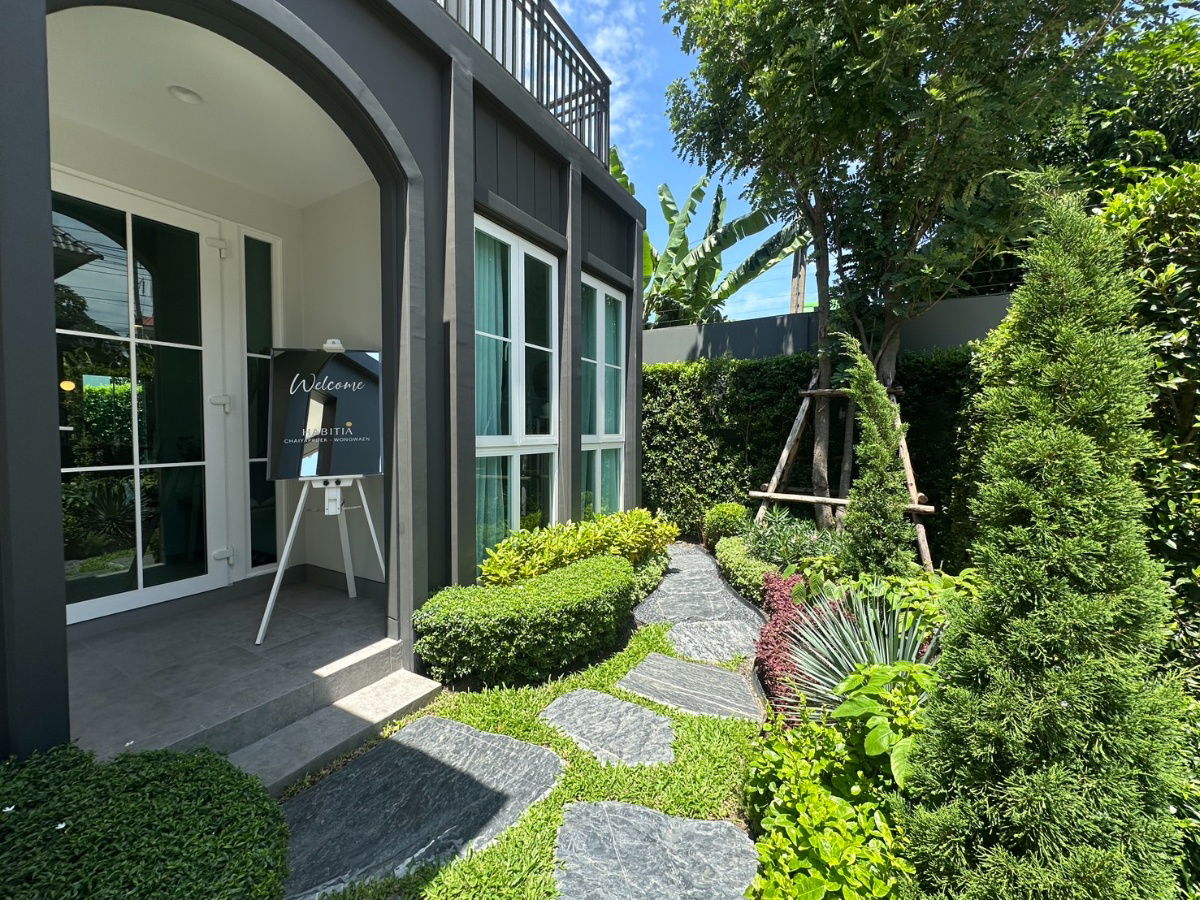 รูป บ้านตัวอย่าง ตกแต่งเฟอร์นิเจอร์SB ครบพร้อมอยู่ จากแสนสิริ 111/2 (หลังมุม) 182 ตร.ม. โครงการฮาบิเทีย ชัยพฤกษ์-วงแหวน (ติดถนนใหญ่) - รูปที่ 32/35