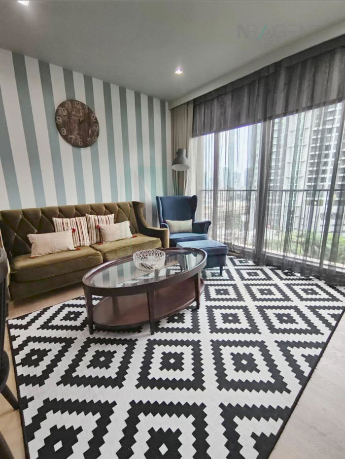 รูป 🚩Best room!🚩 ให้เช่าคอนโด โนเบิล รีไฟน์ อาคาร 1 ชั้น 10 1 ห้องนอน ขนาด 57.00 ตรม ใกล้ โรงพยาบาล สมิติเวช - รูปที่ 2/8