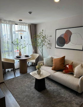 🚩 For Rent Condo IDEO MOBI SUKHUMVIT 40 Building 1, Floor 7,1 bed room, Room size 35 sqm