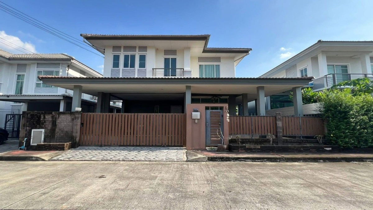 รูป 出租/ให้เช่า บ้านเดี่ยว 2 ชั้น หมู่บ้านเดอะแพลนท์สรงประภา-ดอนเมือง ใกล้ทางด่วนศรีสมาน และสนามบินดอนเมือง - รูปที่ 1/24