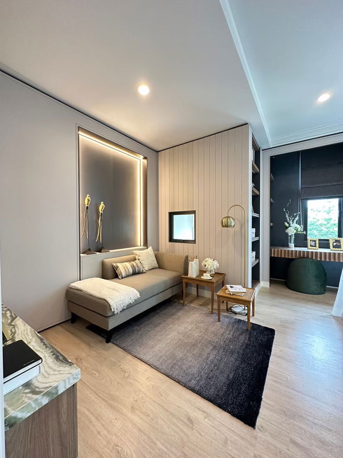 รูป ขายบ้านเดี่ยวแบบ Freesia | บ้านตัวอย่าง ทำเลต้นโครงการ | โครงการสราญสิริ บางนา พร้อมตกแต่งครบ เฟอร์นิเจอร์พรีเมียม พร้อมอยู่ทันที - รูปที่ 16/22