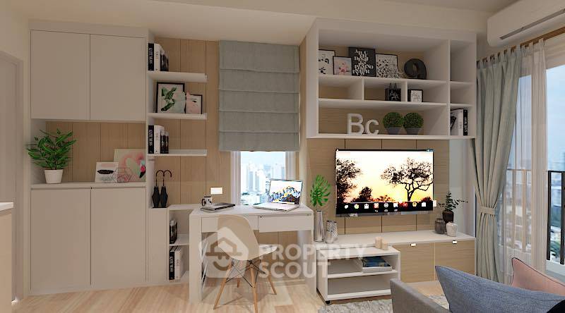 picture 1-BR Condo at Chapter One Eco (Ratchada-HuaiKhwang) near MRT Huai Khwang (ID 7046) - 1/3