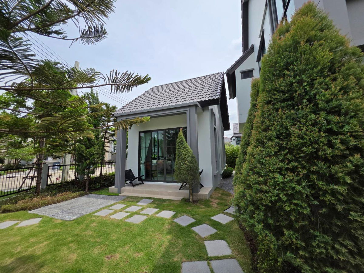รูป บ้านเดี่ยวMODERN FARMHOUSE แปลงมุม ติดสวน ที่ดินใหญ่ หลังสุดท้าย!! - รูปที่ 6/6