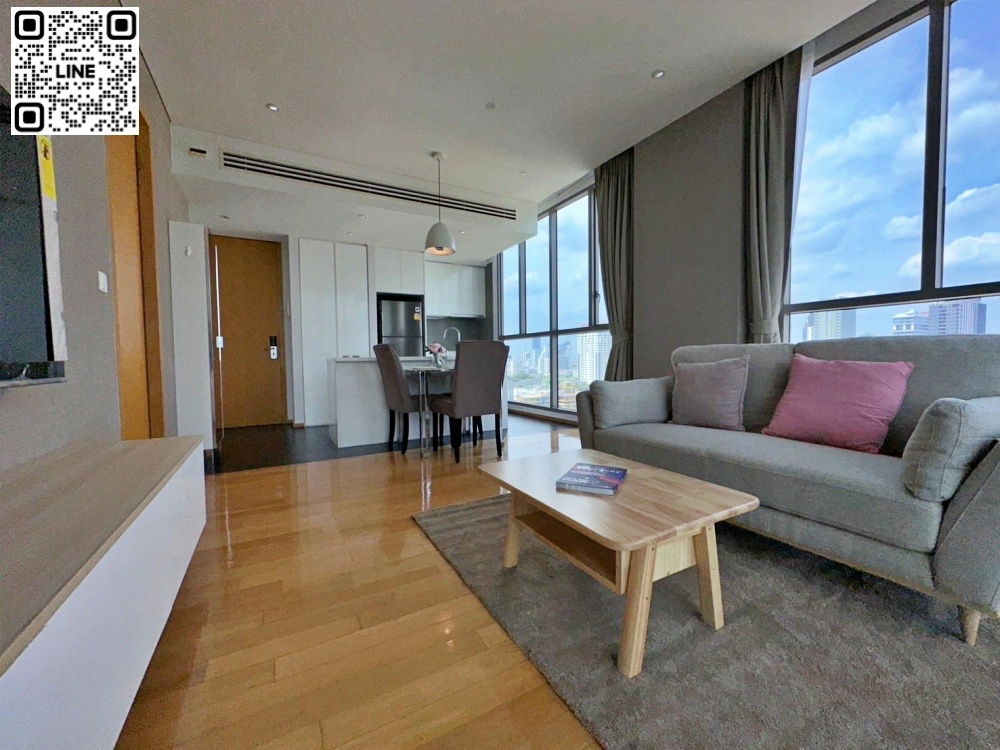 picture TA7554📲Line ID @556ryccg 🐶60 sqm 1 Bedroom Floor18 AEQUA Sukhumvit49 Fully furnished near BTS Thonglor, BTS Phrom phong🐱 - 1/7