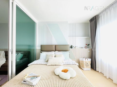 📌 For Rent Condo ASPIRE ERAWAN Building ฺB, Floor 6,1 bed room, Room size 30 sqm