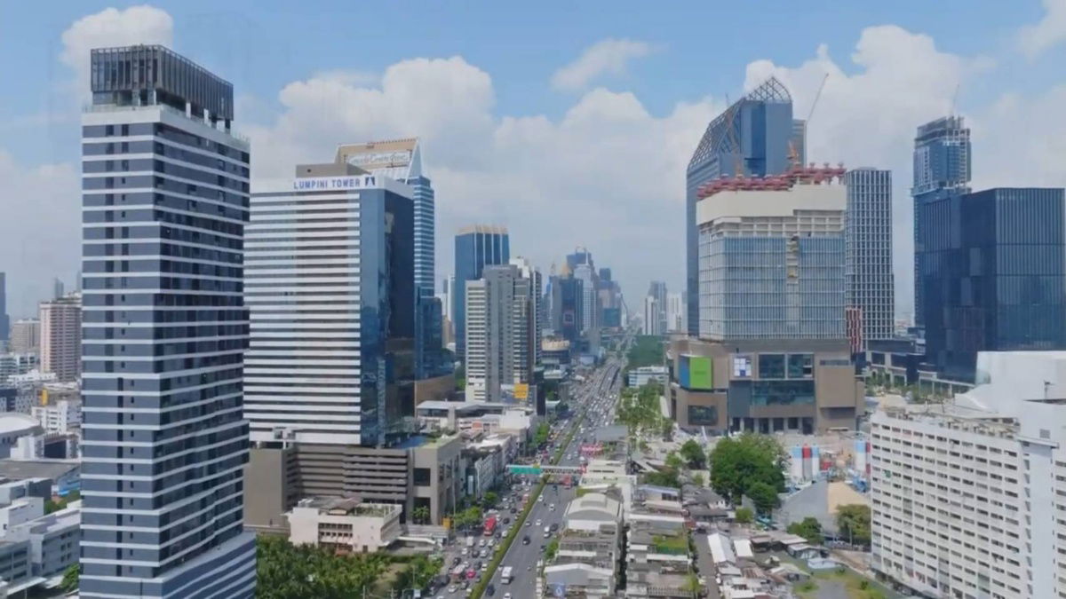 picture Condo for rent: The Crown Residences ( 35sq.m.), high floor, beautiful view, near MRT Lumpini. - 6/18
