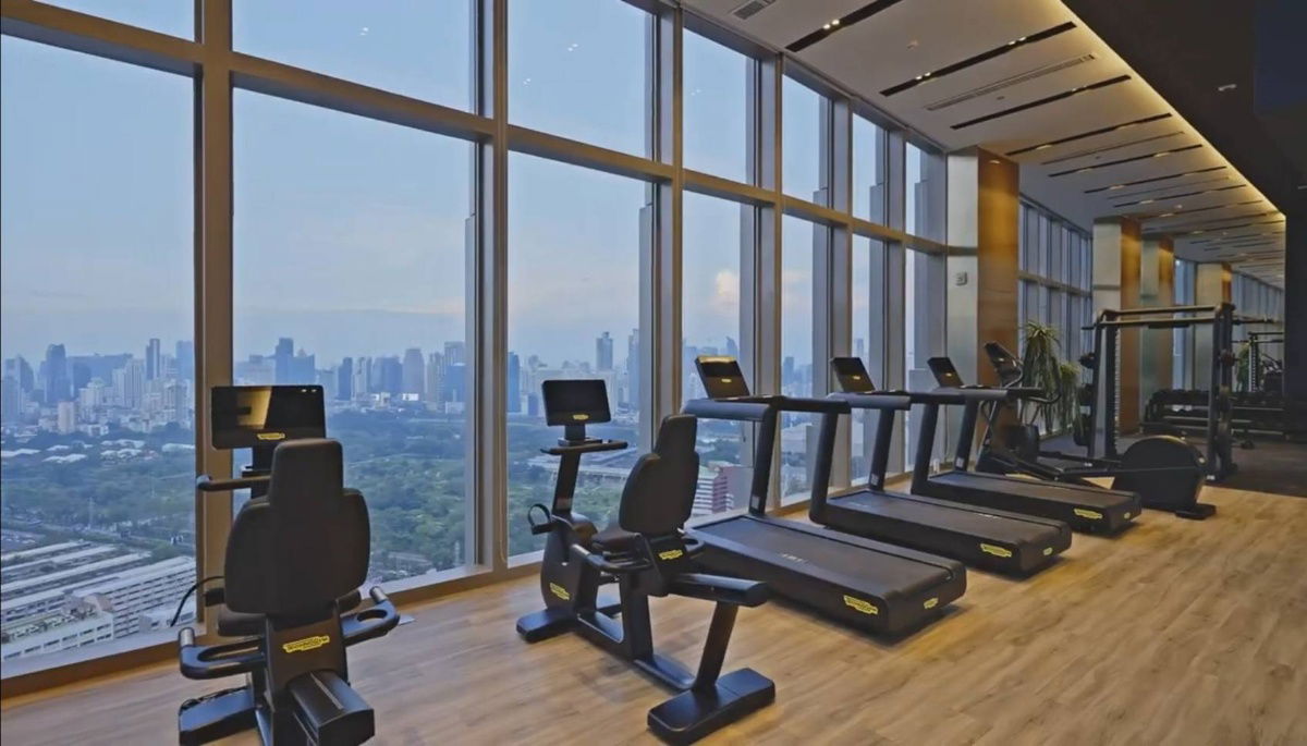 picture Condo for rent: The Crown Residences ( 35sq.m.), high floor, beautiful view, near MRT Lumpini. - 15/18
