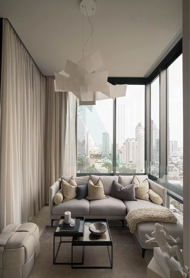 picture 🚩 For Rent Condo ASHTON SILOM Building 1, Floor 21,2 bed room, Room size 72 sqm - 4/8