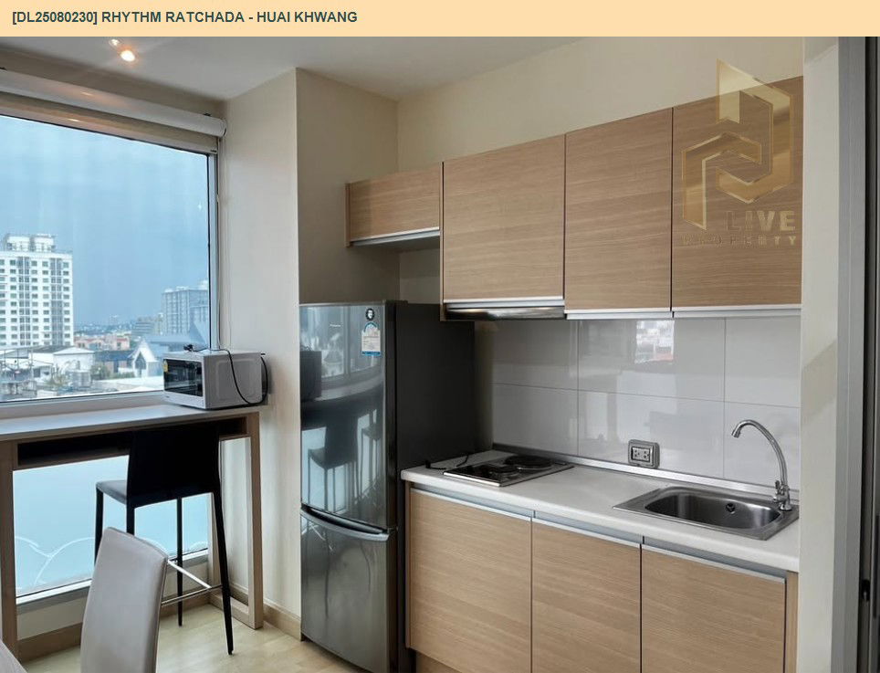 picture DL25080230 Condo for rent, Rhythm Ratchada - Huai Khwang near MRT ห้วยขวาง, ready to move in, call urgently 0656133286 LineID @655ebbvc - 6/15