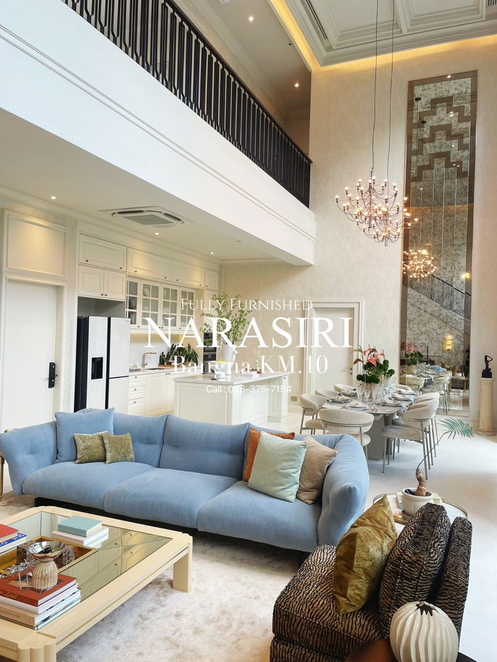 รูป 🏡 ขายบ้านตัวอย่าง NOHO 5 | Narasiri บางนา กม.10 – ตกแต่งครบทั้งหลังพร้อมอยู่ทันทีด้วยเฟอร์นิเจอร์นำเข้าระดับโลก - รูปที่ 6/17