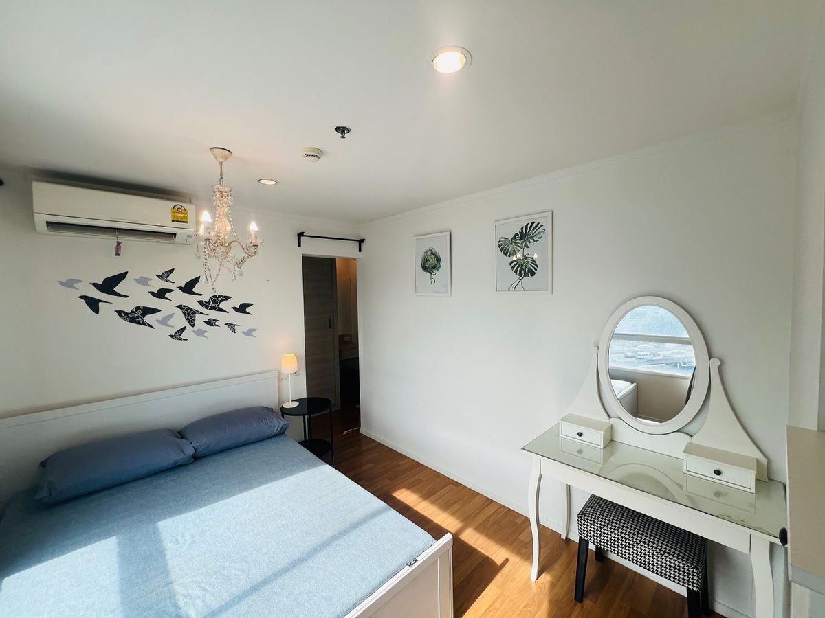 picture Update 1/8/2025 Lumpini Park Rama 9-Ratchada, rental price 22,500 baht/month, 2 bedrooms, 2 bathrooms 📲 080-291-6881, ID Line: monglon - 10/45