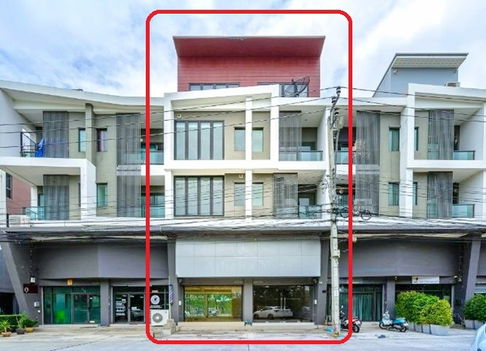ถ.สุขาภิบาล5 วัชรพล อาคารพาณิชย์ 3.5 ชั้น 45ตร.วา. 495ตร.ม.ตลาดเคหะออเงิน 1.8 กม. ทางด่วนจตุโชติ รพ.สายไหม 3.8กม. 3-4นอน