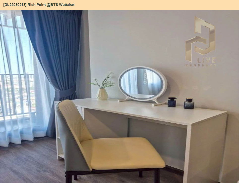 picture DL25080213 Condo for rent, Rich Point @BTS Wuttakat near BTS วุฒากาศ, ready to move in, call urgently 0656133286 LineID @534wlwof - 10/16