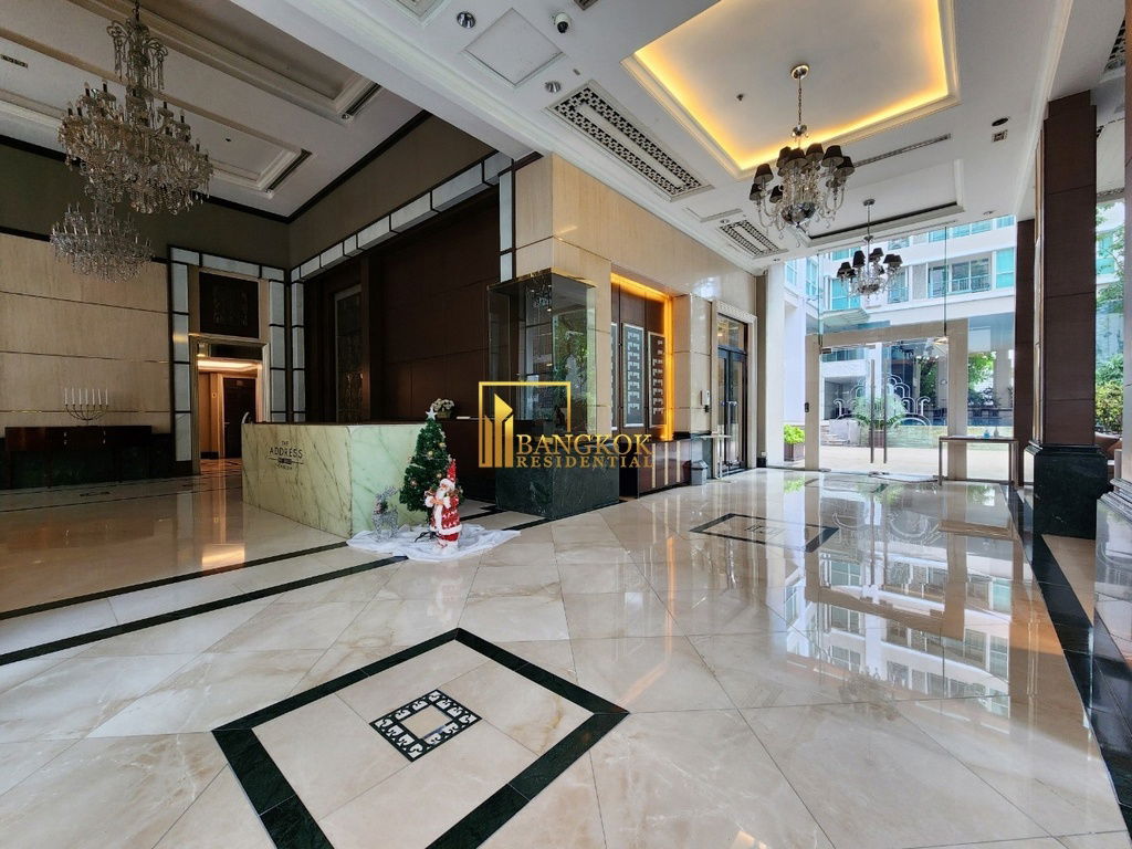 รูป The Address Chidlom | Renovated 2 Bedroom Condo For Rent - BR4278CD - รูปที่ 30/35