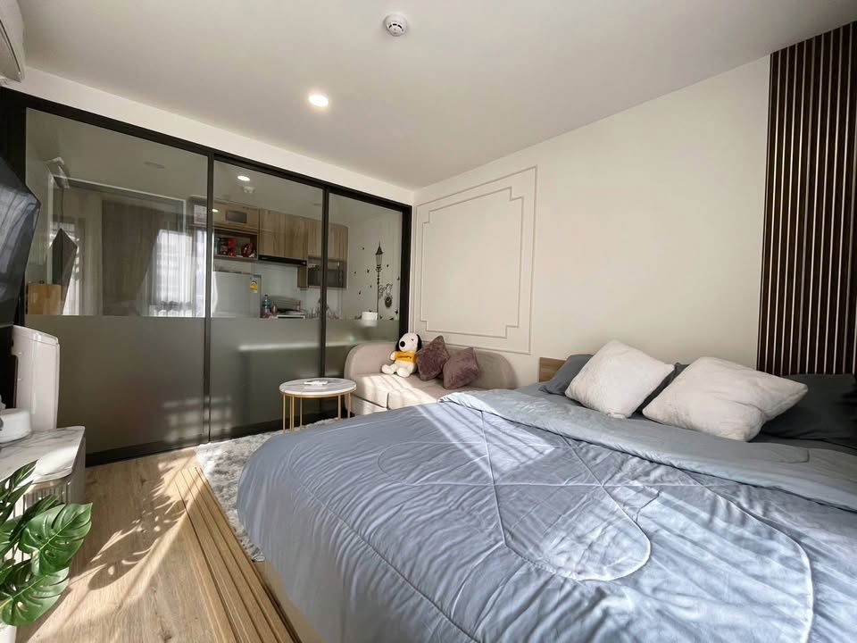 picture WS2060 🏢 [For rent] ONEDER Kaset, near Kasetsart University, only 250 m., only 12,000 baht/month. - 2/8