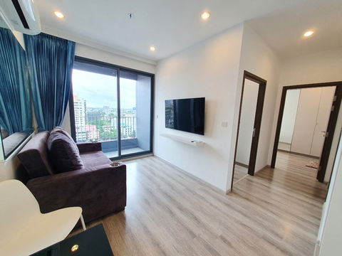 🔔New🔔 for rent, newly unit with bathtub and good facilities at Ideo Mobi Sukhumvit 66