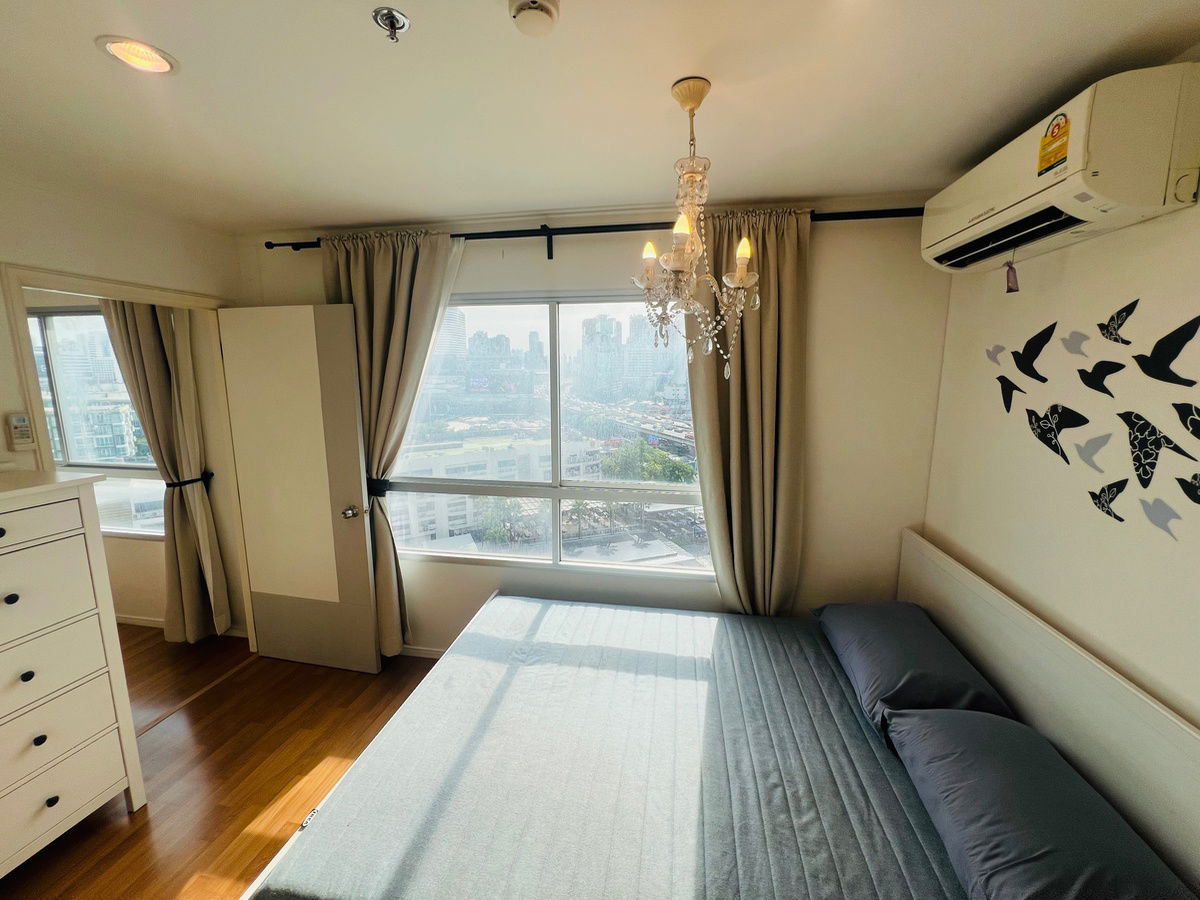 picture Update 1/8/2025 Lumpini Park Rama 9-Ratchada, rental price 22,500 baht/month, 2 bedrooms, 2 bathrooms 📲 080-291-6881, ID Line: monglon - 6/45