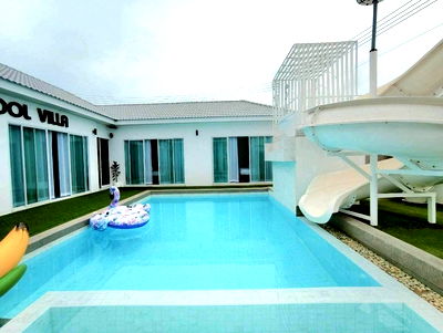 บ้านเดี่ยว ม.เอเชียน : บ้าน Pool Villa หรู ขายพร้อมผู้เช่า
