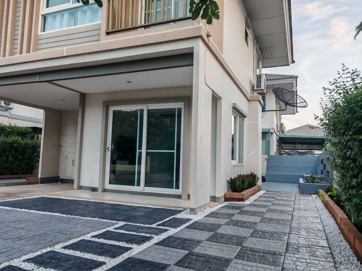 picture Single house for rent 📍 Kanasiri Wongwaen-Rama 5 📍 3 bedrooms, 2 bathrooms, fully furnished and equipped with appliances - 13/15