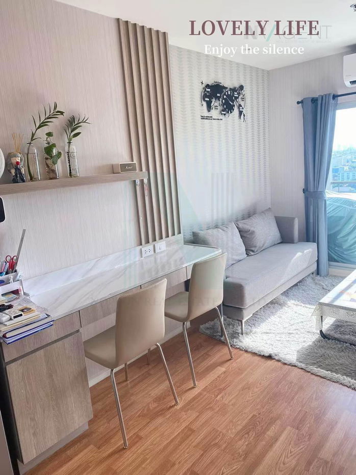 picture 📌 For Rent Condo LUMPINI PARK BOROMRATCHONNANEE-SIRINDHORN Building 1, Floor 18,1 bed room, Room size 30 sqm - 5/8