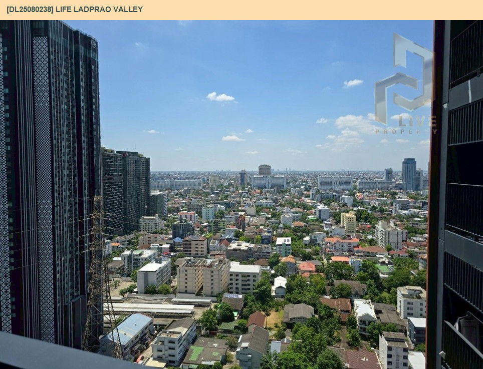 รูป MDL25080238 ให้เช่าคอนโด ไลฟ์ ลาดพร้าว แวลลีย์ (Life Ladprao Valley) ใกล้ BTS ห้าแยกลาดพร้าว พร้อมเข้าอยู่ โทรด่วน 0638692663 LineID @655ebbvc - รูปที่ 6/7