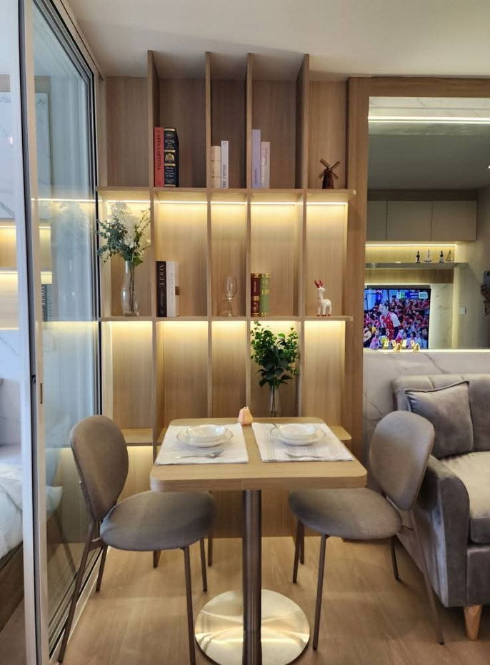 รูป 🩸ให้เช่า​ Terra​ residence​ ​1​ ห้องทิศเหนือ​, วิวธรรมศาสตร์, พท.30 ตรม.ชั้น​ 30, บิ้วอินน์จัดเต็ม, มีเครื่ิองดูดควัน, เครื่ิองอบผ้า - รูปที่ 6/25