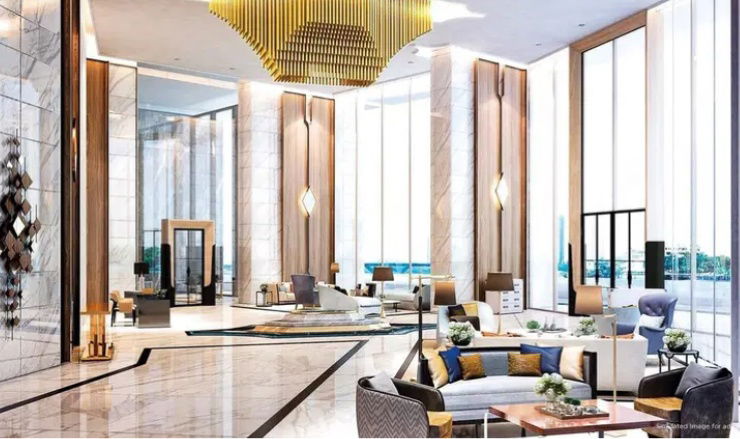 picture ‼️For rent✨ Magnolias Waterfront Residences 🔥Line ID: @034etfin 📲1 bedroom 1 bathroom‼️ BTS Charoen Nakhon 💛 Near ICONSIAM - 17/19