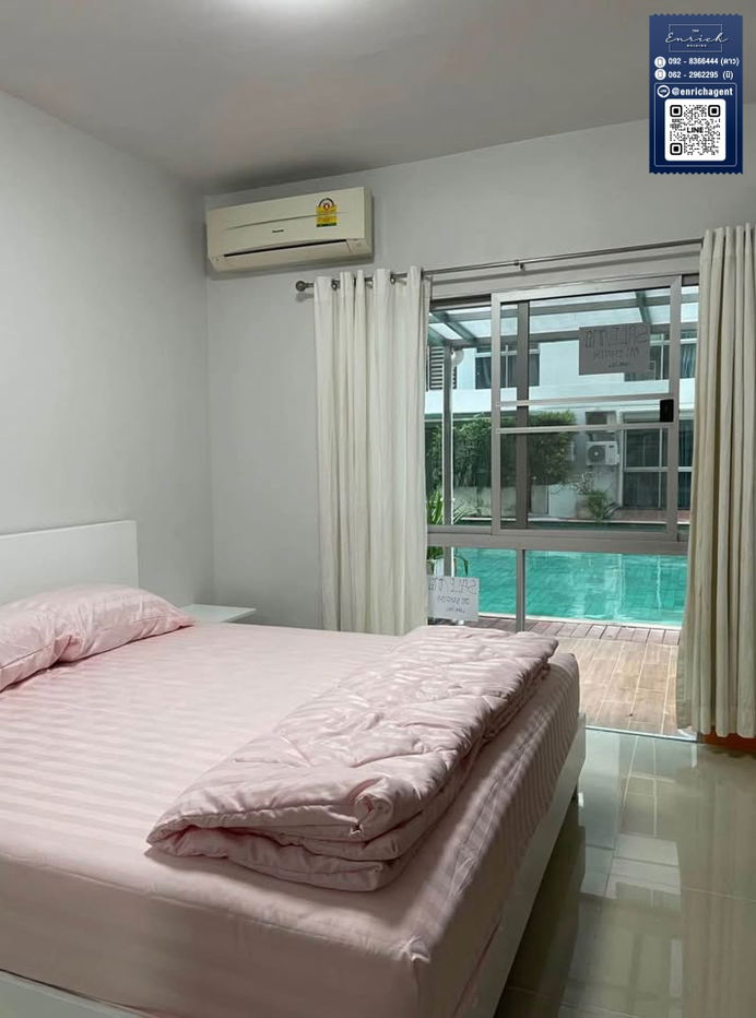 picture 💙For rent A Space Asoke-Ratchada, beautiful room, next to the swimming pool, near MRT Rama 9💙 Call 062-2962295 Ni// Line ID: @enrichagent - 11/14