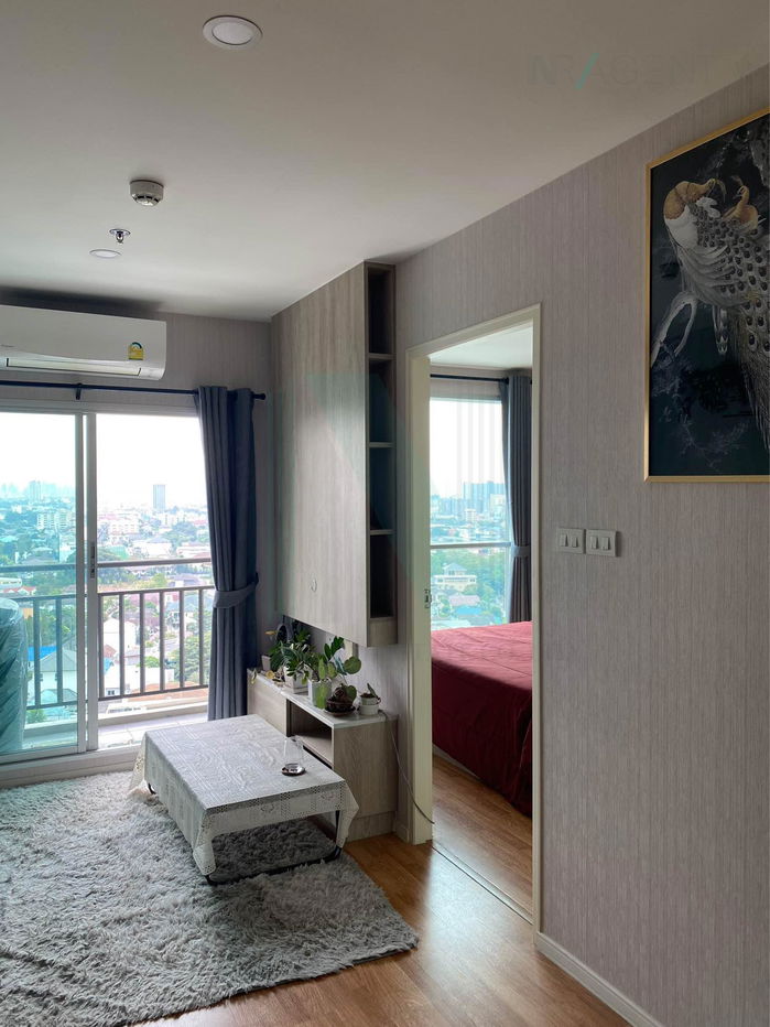 picture 📌 For Rent Condo LUMPINI PARK BOROMRATCHONNANEE-SIRINDHORN Building 1, Floor 18,1 bed room, Room size 30 sqm - 3/8