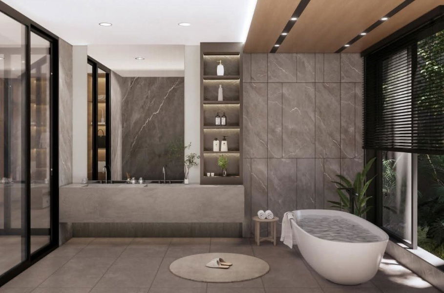 รูป บ้านวิลล่าสวยหรูอลังการ สระว่ายน้ำส่วนตัว  - รูปที่ 15/24