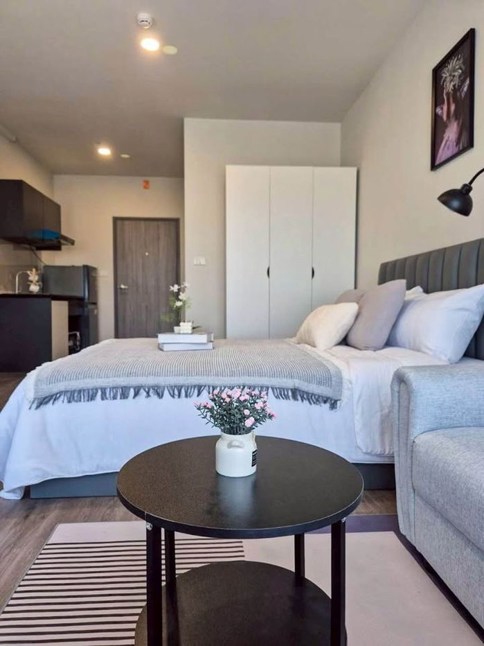 picture Condo for rent: Rich Point@ BTS Wutthakat, ready to move in. If interested, contact Line @goodmanpro or call 0999029192. - 4/10
