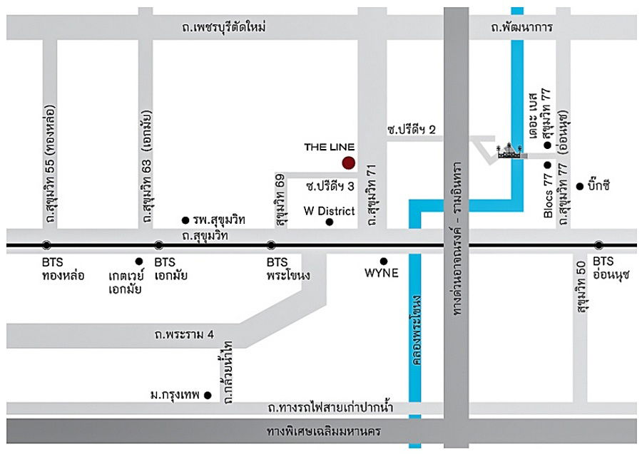 รูป Call : 084-483-0256 ขายคอนโด เดอะ ไลน์ สุขุมวิท 71 ใกล้ BTS พระโขนง ห้อง 44.75 ตารางเมตร 1 ห้องนอน ชั้น12 ตกแต่งครบตามรูป - รูปที่ 13/14