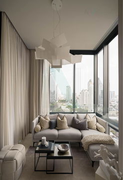 📌 For Rent Condo ASHTON SILOM Building 1, Floor 21,2 bed room, Room size 72 sqm