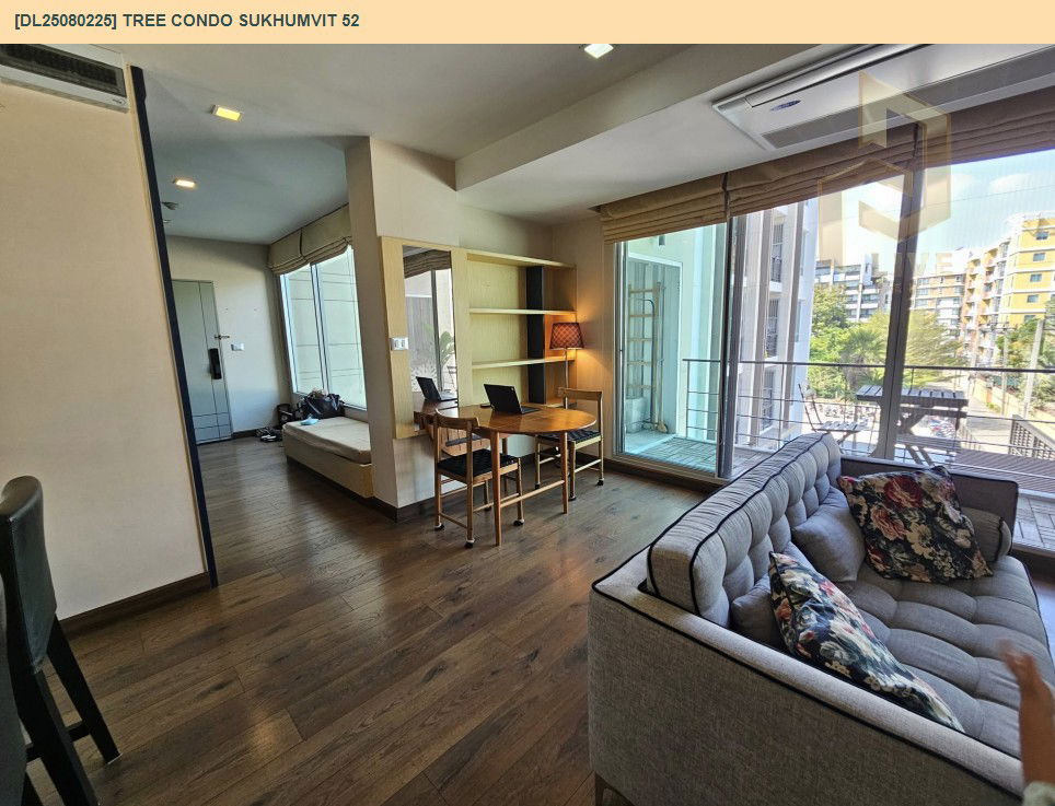 รูป DL25080225 ให้เช่าคอนโด ทรี คอนโด สุขุมวิท 52 (Tree Condo Sukhumvit 52) ใกล้ BTS อ่อนนุช พร้อมเข้าอยู่ โทรด่วน 0638692663 LineID @655ebbvc - รูปที่ 4/13