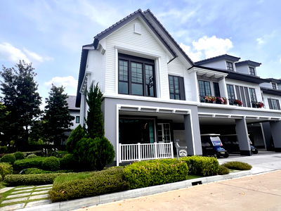 ขายบ้านเดี่ยว : ขายบ้านเดี่ยวหลังใหญ่แปลงมุม ราคาคุ้มสุดในโครงการ 