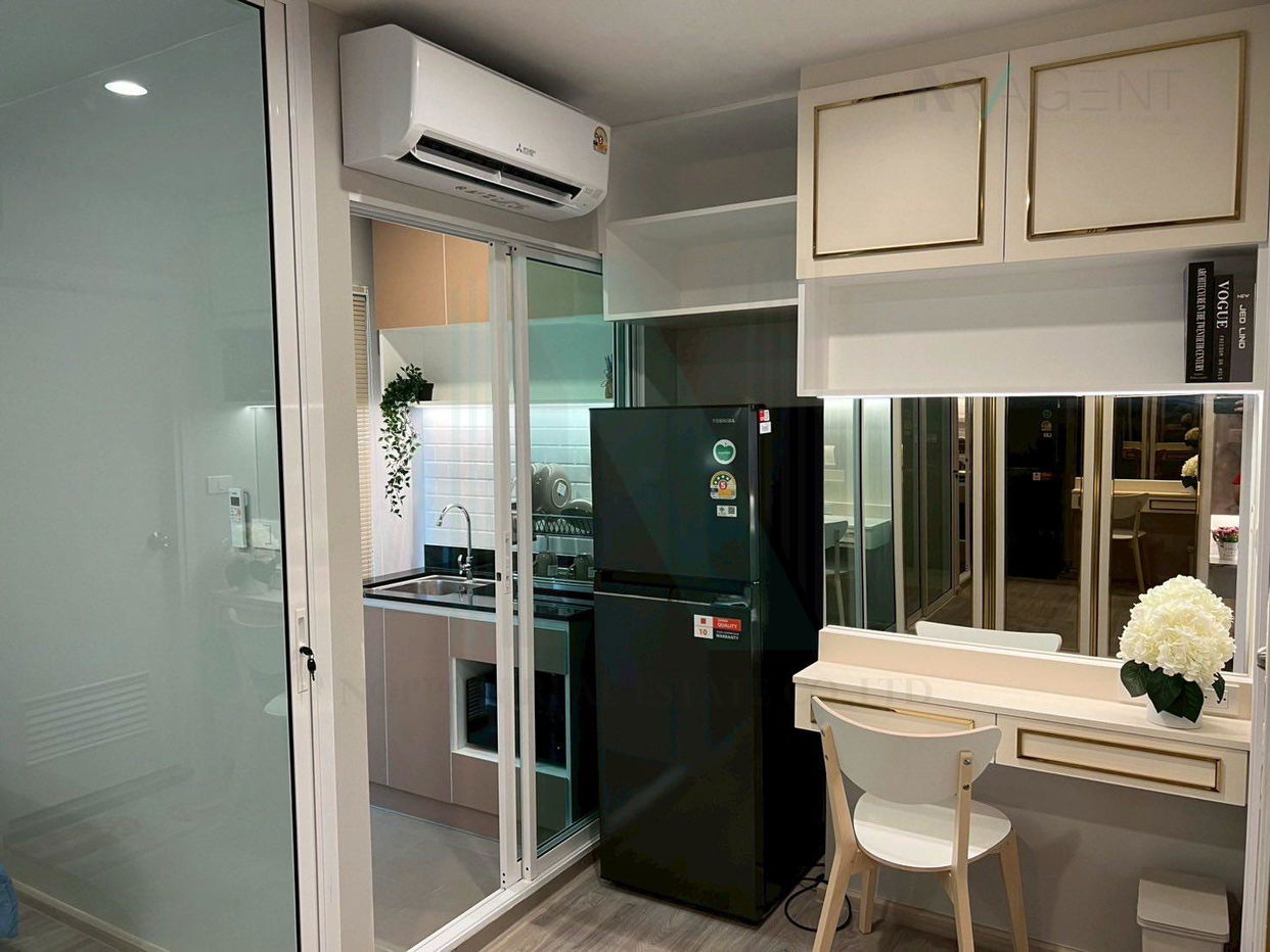 picture 📌 For Rent Condo REGENT HOME BANGNA Building A, Floor 24,1 bed room, Room size 28 sqm - 3/8